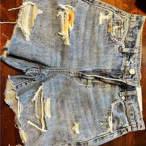 American Eagle Outfitters Blue Jean Shorts